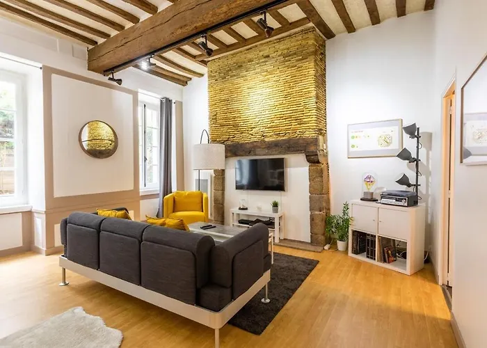 Le LEPERDIT - Bel appartement de charme refait à neuf en hypercentre